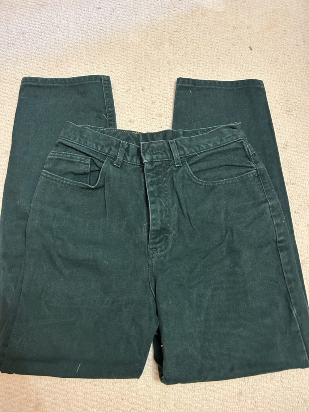 Vintage Lee dark green denim